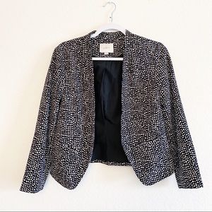 Ann Taylor LOFT | Dotted Light Weight Blazer S